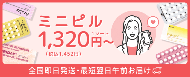 ミニピル 1,320円〜/1シート